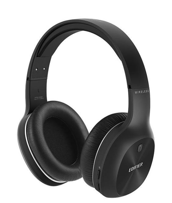 Edifier W800BT PLUS Bluetooth Over the Ear Wireless Headphones Black