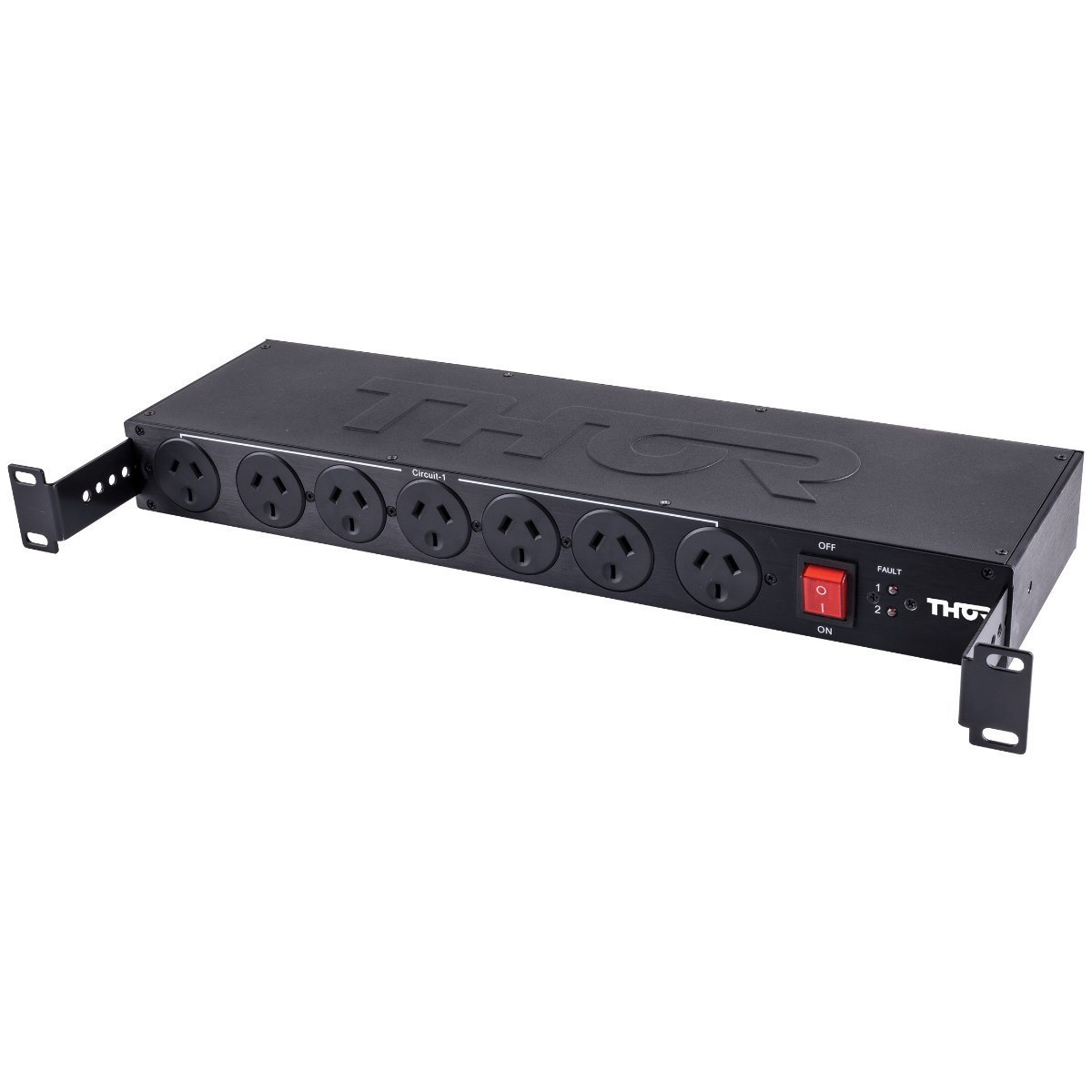 Thor | RF11P | 1Ru 11 Way Smart Rack Guard Surge Protected Power Rail