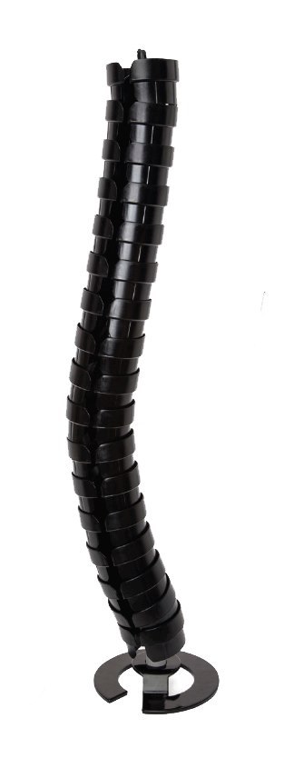 Oe Elsafe: Umbilical Cable Management: Pathfinder Floor To Desk 780MM: Black