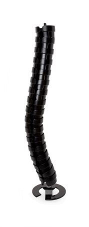 Oe Elsafe: Umbilical Cable Management - Pathfinder Ceiling To Floor 2820MM In Black