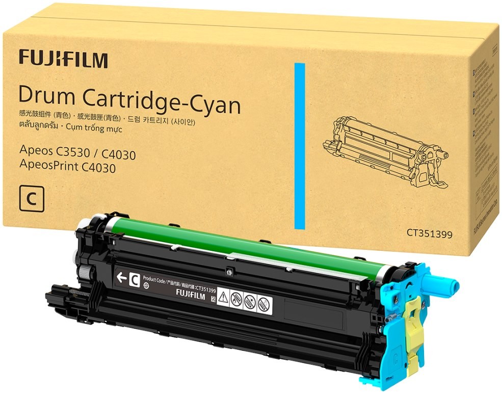Fujifilm CT351399 Cyan Drum C For Ac3530 Ac4030 Apc4030 60K Yield