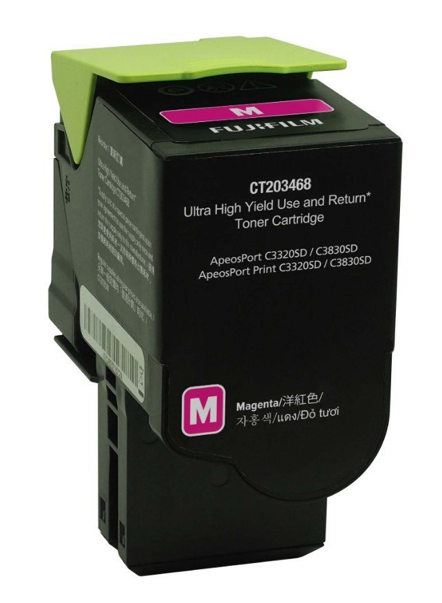 Fujifilm Magenta Ultra Hi YLD Use And R Eturn Toner Cart 7K For Apc383 0 Appc3830 Apc3320 Appc3320