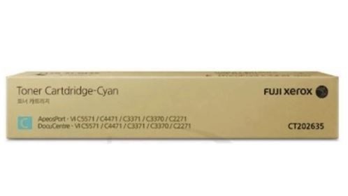 Fujifilm Fuji Xerox CT202635 Cyan Toner 18.5K Dcvi2271 Dcvi3371 Dcvi4471 Dcvi5571 Dcvi6671