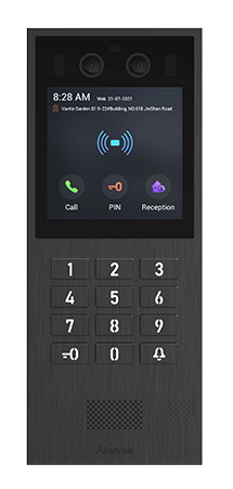 Akuvox Vandal Resistant Sip Video Doorphone With Press Button Keypad