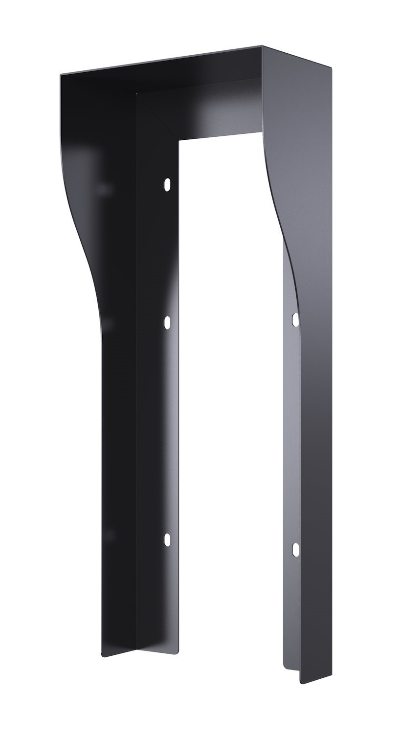 Akuvox R20K & R20B2.3.4.5 Buttons On Wall Rain Hood - Black