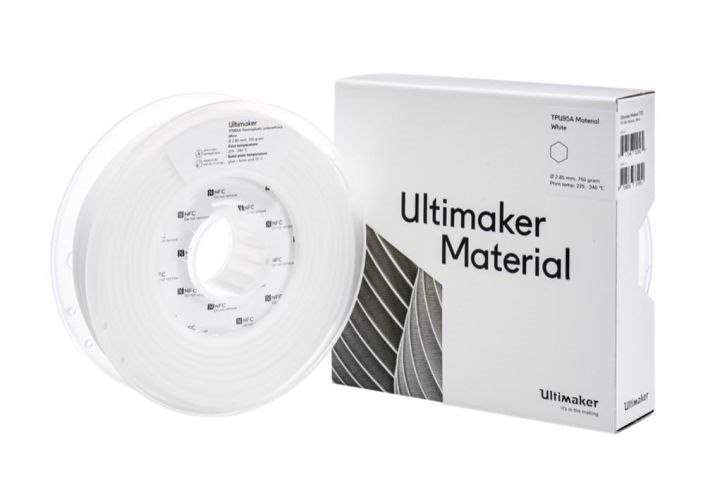 UltiMaker Tpu - M0369 White 750 - 215194 Box