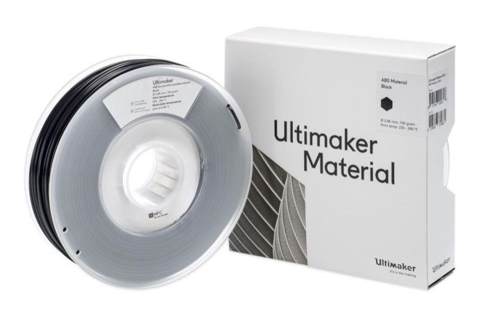 UltiMaker Abs- M2560 Black 750- 206127 Box