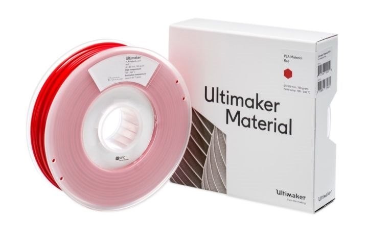 UltiMaker Pla - M0751 Red 750 - 211399 Box