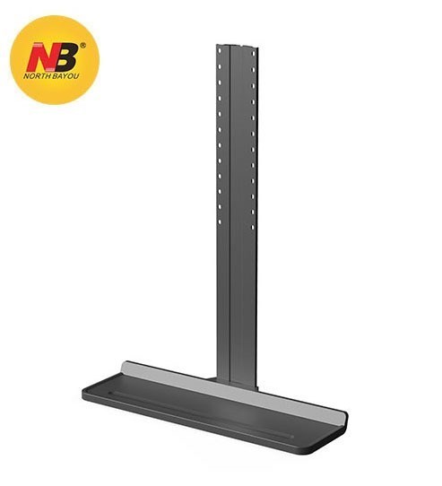 North Bayou NB FP-3-G Accessory Shelf For T100 Trolley And T80 Wall Mounts - Gunmetal Grey