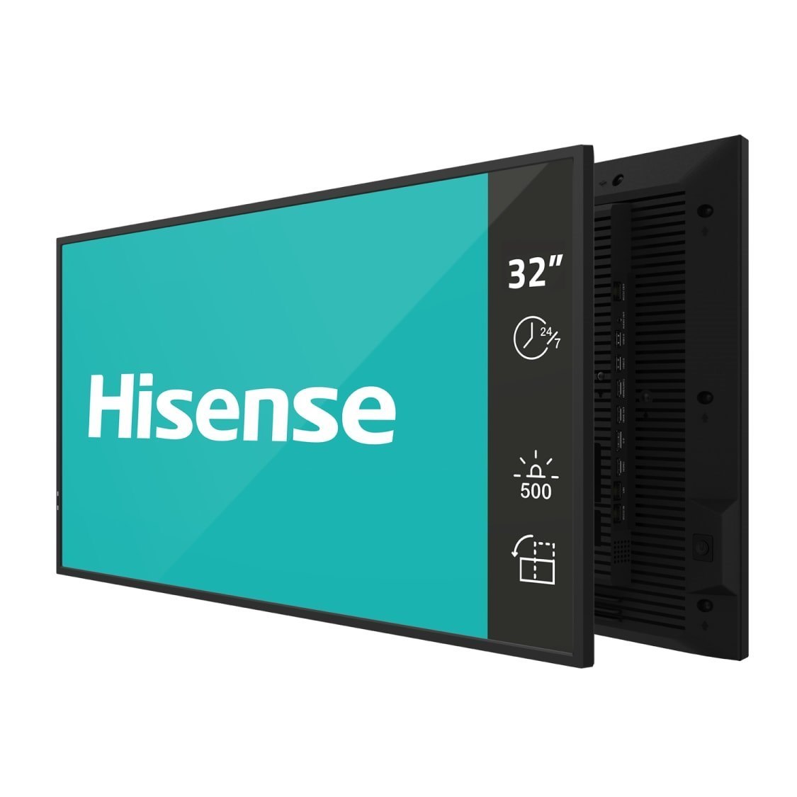 Hisense 32DM66D 32 Uhd Digital Signage 500Nit 24 X 7 Android 11 Panel