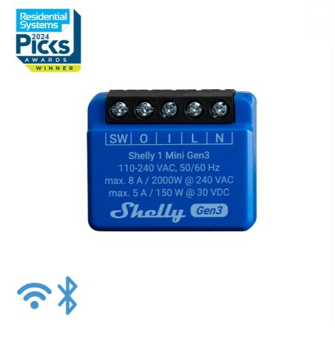 Shelly 1 Mini Gen 3