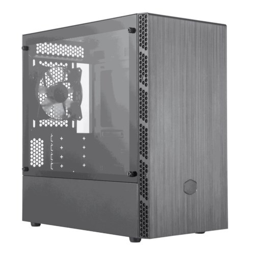 Cooler Master Masterbox MB400L +500W 230V Psu, Matx Steel Side, Brushed Front