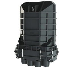 Warren & Brown Optotec Max6 Splice Closure With Pressure Test Valve & Wall / Pit Mounting Bracket