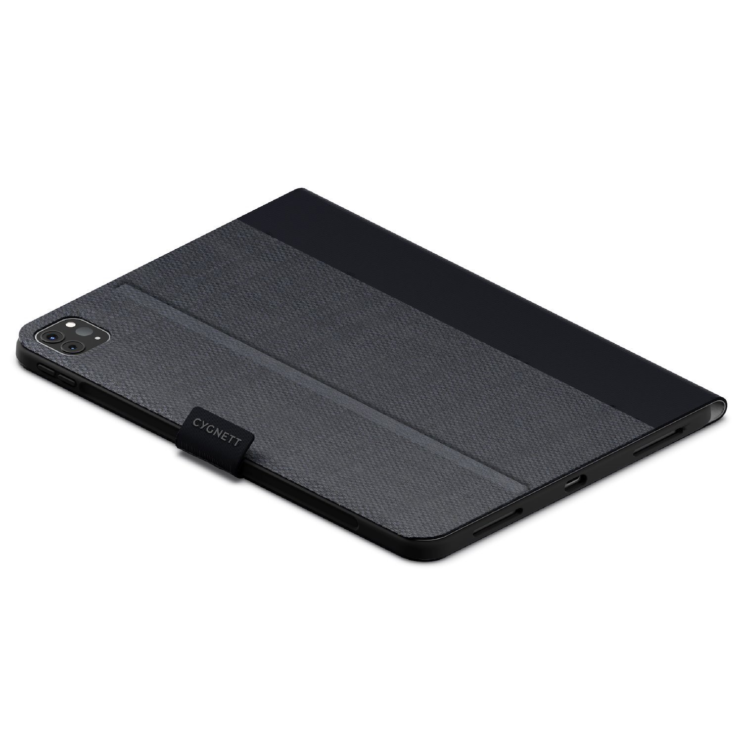 Cygnett TekView Apple iPad Pro M4 (13') (7TH Gen) Case - Black (Cy4976tekvi), 4FT Drop Protection, Multi Viewing Stand,Pencil Storage,2 Years Warranty