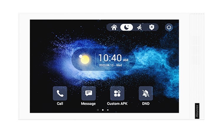 Akuvox 10.1 Sip Indoor Unit In White Android 12 Version