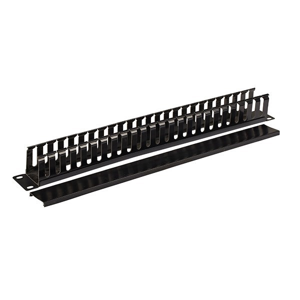 4Cabling 1Ru 19" Cable Management Rail | 24 Slot