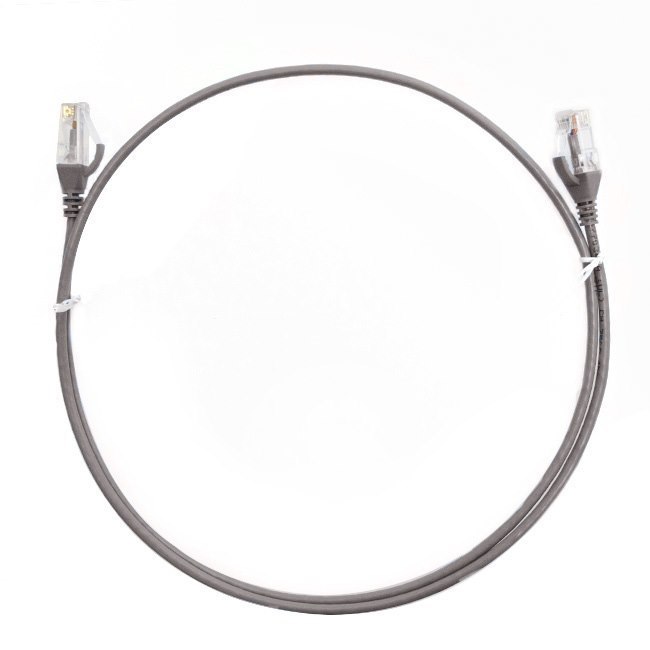 4Cabling 0.5m CAT6 Ultra Thin LSZH Ethernet Network Cable | Grey
