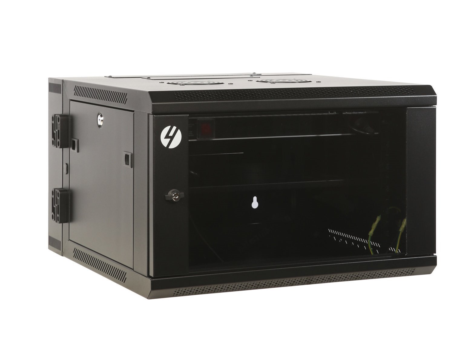 4Cabling 6Ru 600MM Wide X 600MM Deep Hinged Wall Mount Server Rack