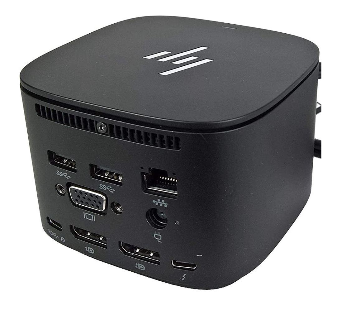 Astrotek HP Thunderbolt Dock 120W G4 4J0a2aa - 1X Usb-C 1X ThunderBolt4 1X Usb-C 3xUSB3.2 2xDP 1xHDMI 1xRJ45 100W Power Devliery Support 4xDisplays