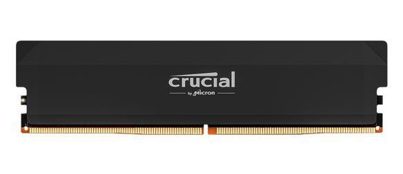 Crucial Pro 32GB (1x32GB) DDR5 Udimm 6400MHz CL40 Black Heat Spreaders Overclocking Support Intel XMP Amd Ryzen Desktop PC Gaming Memory