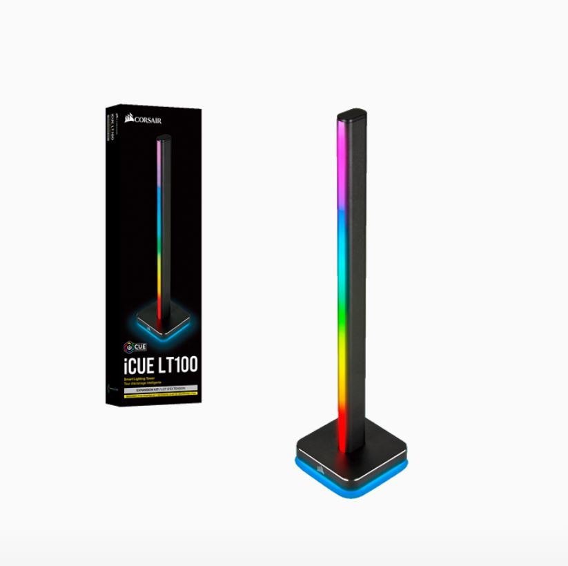 Corsair (LS)Corsair Icue LT100 Smart Lighting Tower Expansion Kit (Requires Icue LT100 Smart Lighting Towers Starter Kit, Expandable Up To 4 Towers)