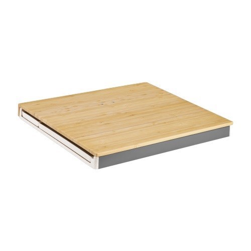 Brateck 2-In-1 Desktop Storage Box, 402X346X36MM, Weight Capacity: 5KG, Removeable Tray: Organizes And Stores Small Items (LS)
