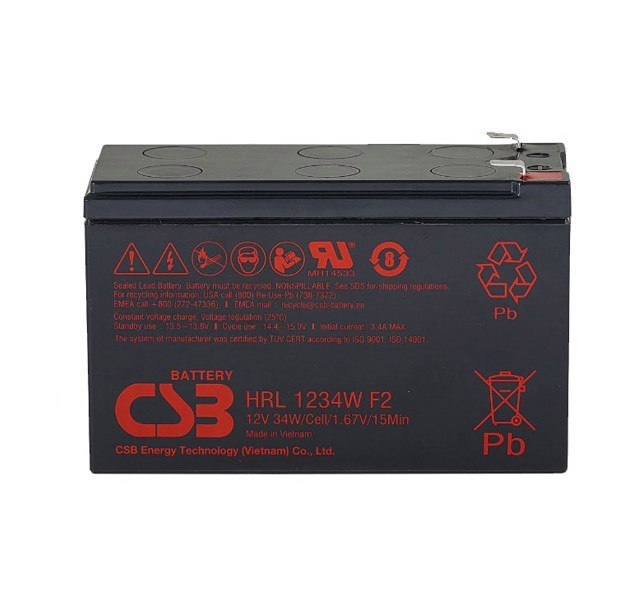 PowerShield 12V 9Ah Battery, 10 Year Design Life, Compatible With All PowerShield Ups Models, Long-Lasting Power Source