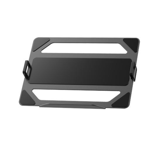 Brateck Universal Aluminum Laptop Holder For Monitor Arms Black, 304X227X39MM, Weight Capacity: 9KG, Vesa Compatible:75X75 (LS)