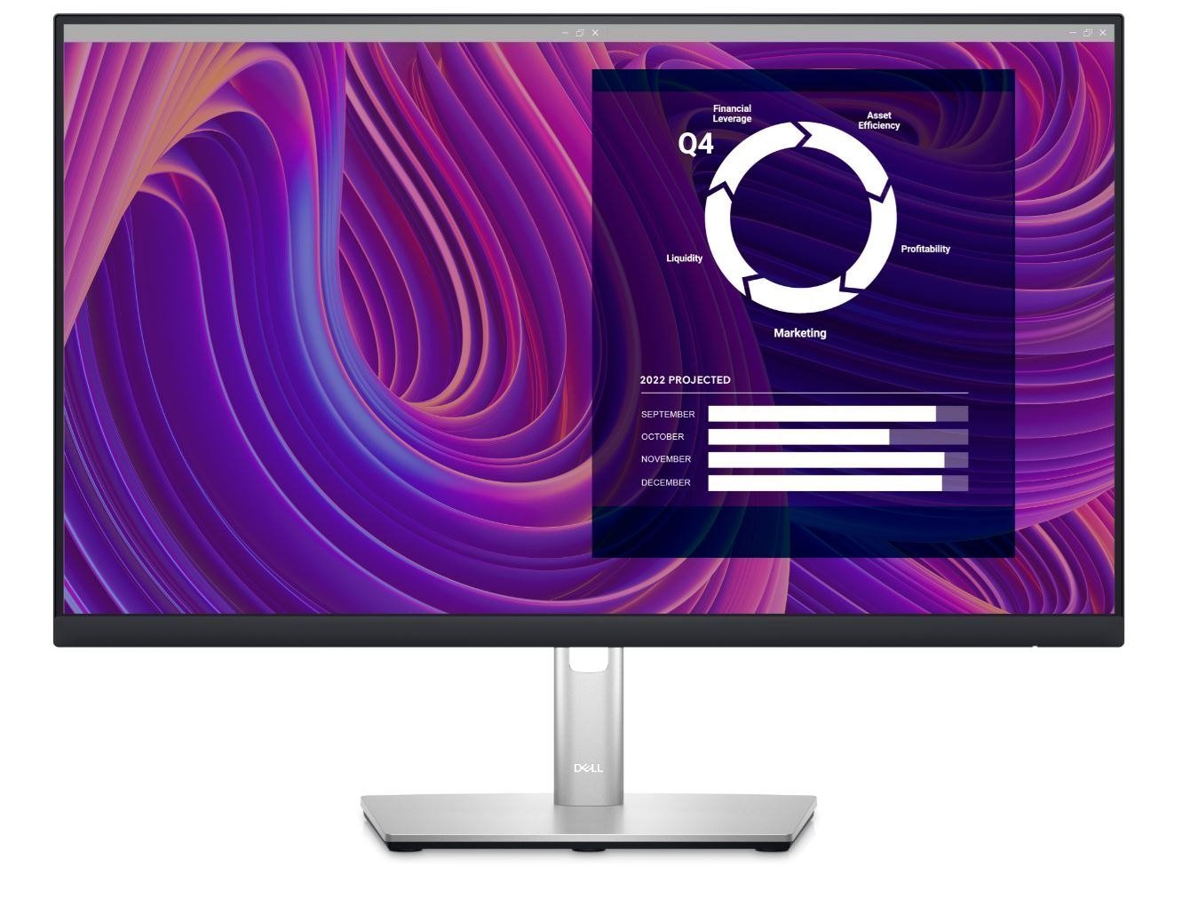 Dell P2423D 24" Class WQHD LCD Monitor - 16:9 - Black