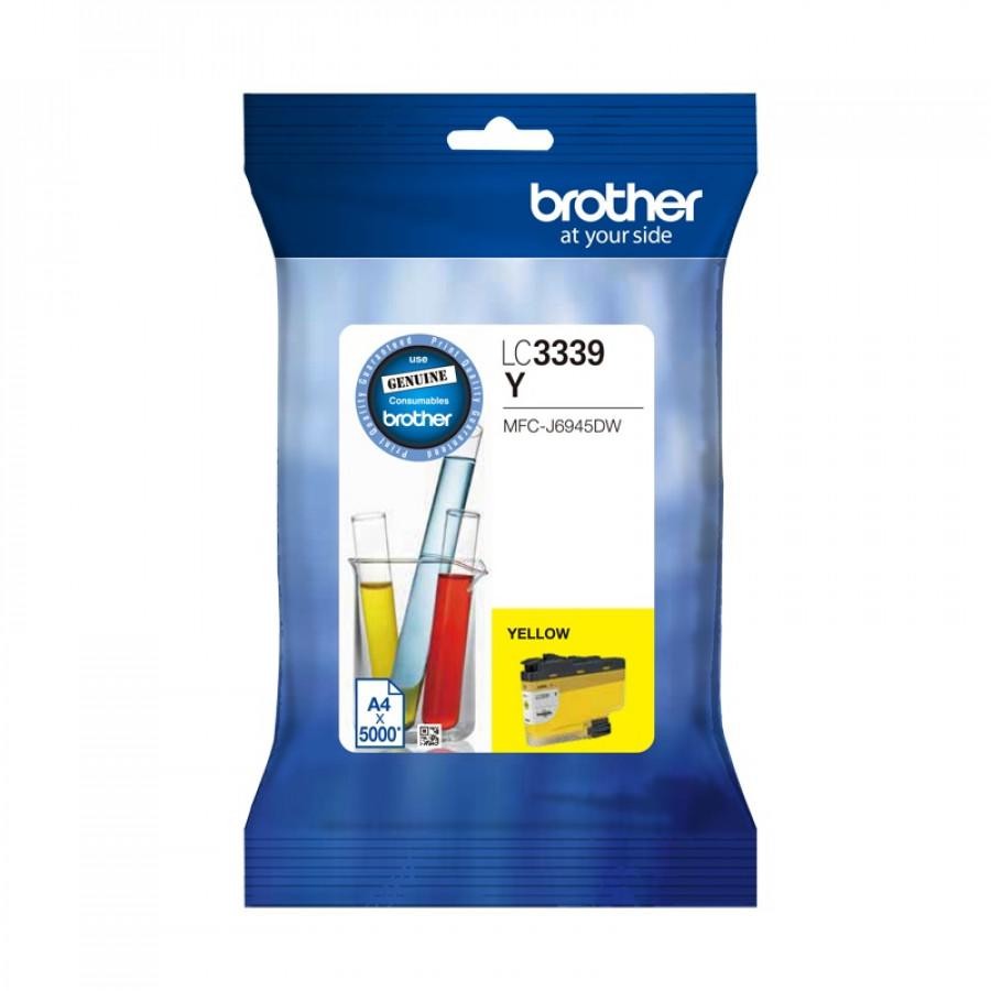 Brother LC3339XLY Original High Yield Inkjet Ink Cartridge - Yellow Pack