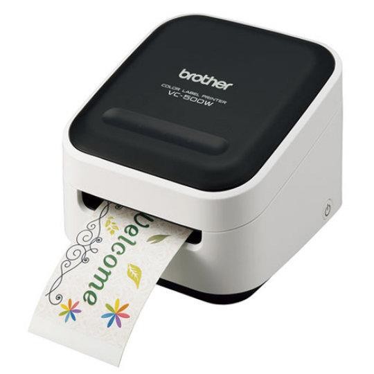 Brother VC-500W Zero Ink Printer - Colour - Label Print - USB - Wireless LAN