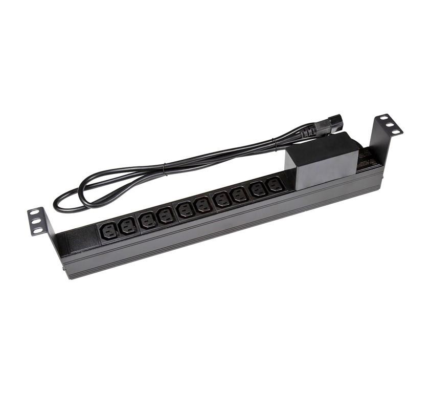 PowerShield Horizontal Pdu With Iec C20 Input, 8 X C13, 2 X C19 Outlets, Provides Reliable Power Distribution For Horizontal Installations