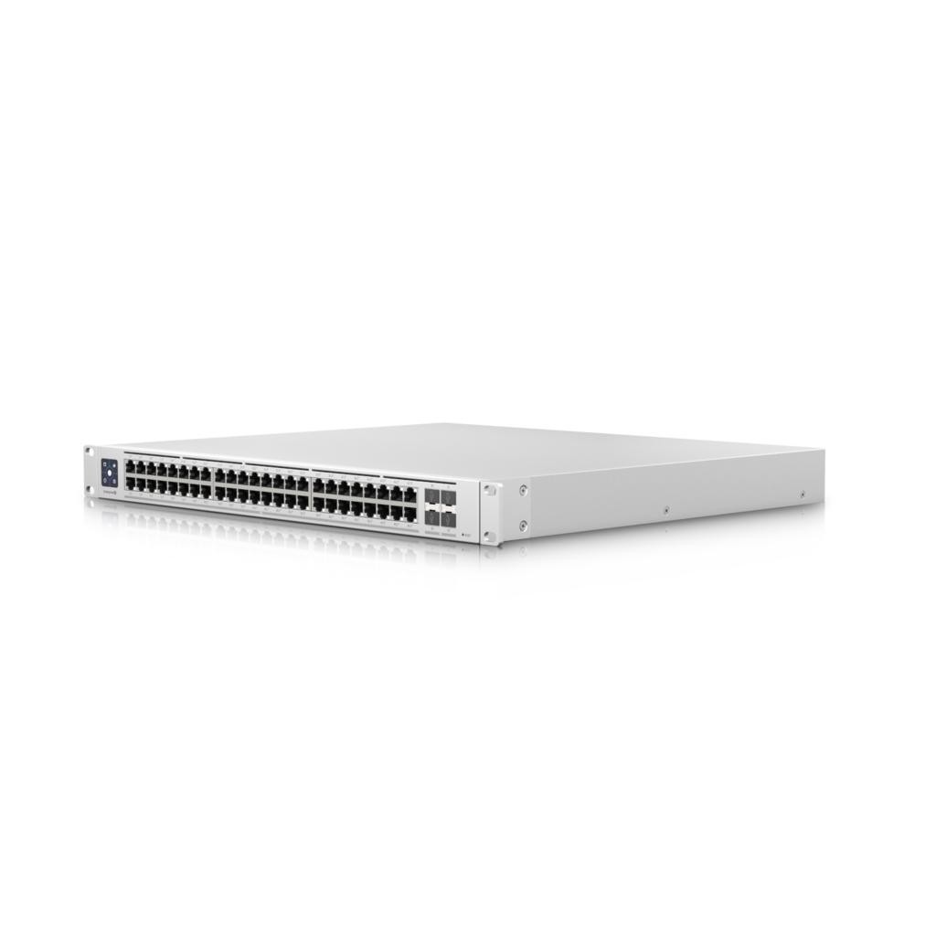 Ubiquiti Switch Enterprise 48-Port PoE+ 48x2.5GbE Ports, For Wi-Fi 6 Ap, 4X 10G SFP+ Ports For Uplinks, Managed Layer 3 Switch (720W),