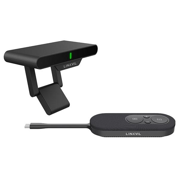Fanvil Ca200 Wireless Conference Kit, 4K Wireless Screen-sharing,Plug&Play,Freeze Screen,Multi-device Expansion,Wireless Access