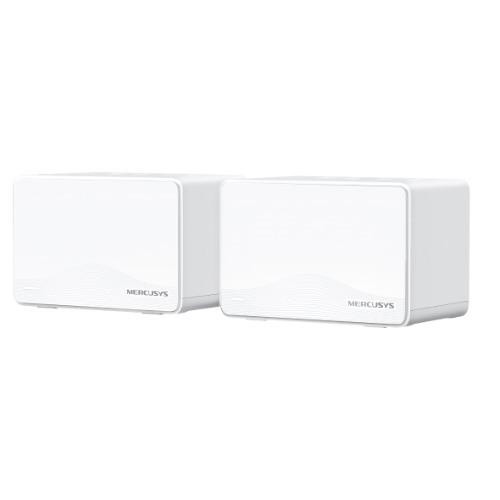 TP-Link Mercusys Halo H25BE(2-pack) Be3600 Whole Home Mesh Wi-Fi 7 System, 460 M², 688 MBPS At 2.4 GHz, 2880 MBPS At 5 GHz, Mlo, 4096-Qam, Ofdma, Eht160 On 5