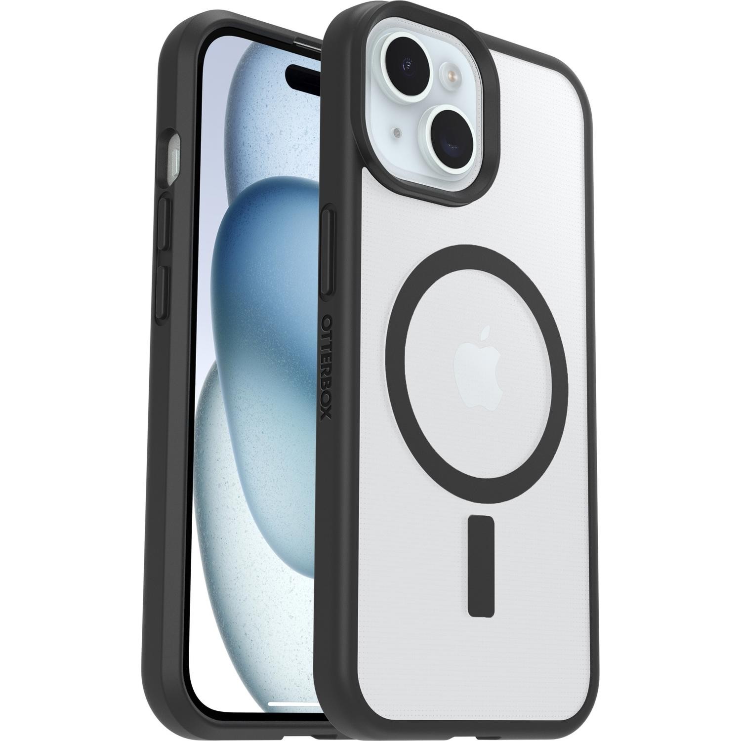 OtterBox React Case for Apple iPhone 13, iPhone 14, iPhone 15, iPhone 16e Smartphone - Black