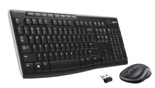 Logitech - Wireless Keyboard & Mouse