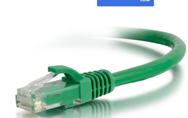 CAT 6 STR VIP 1FT GN