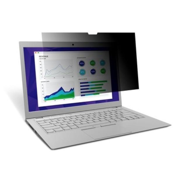 3M Touch Privacy Filter For 12.3" Full Screen Laptop (3:2) With Comply Attachment System