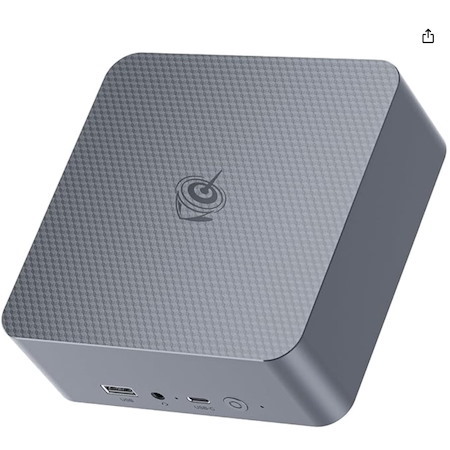 Beelink EQi12 Ai Mini PC, Intel 12th Core 1220P(10C/12T, Up to 4.4GHz), Copilot Mini Computer 16G DDR4 RAM 500GB NVMe PCIE4.0 SSD, Built-in PSU 4K@60Hz Dual Display HDMI2.1/WiFi6/BT5.2/1000Mbp
