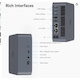 Beelink EQi12 Ai Mini PC, Intel 12th Core 1220P(10C/12T, Up to 4.4GHz), Copilot Mini Computer 16G DDR4 RAM 500GB NVMe PCIE4.0 SSD, Built-in PSU 4K@60Hz Dual Display HDMI2.1/WiFi6/BT5.2/1000Mbp