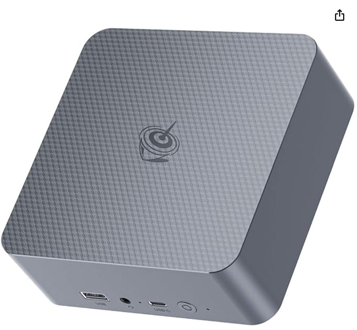 Beelink EQi12 Ai Mini PC, Intel 12th Core 1220P(10C/12T, Up to 4.4GHz), Copilot Mini Computer 16G DDR4 RAM 500GB NVMe PCIE4.0 SSD, Built-in PSU 4K@60Hz Dual Display HDMI2.1/WiFi6/BT5.2/1000Mbp
