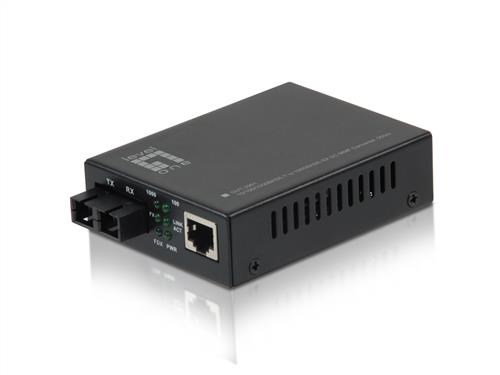 Level One 10/100/1000Base-T To 1000Base-Sx Multi-Mode Fibre Converter SC 550M