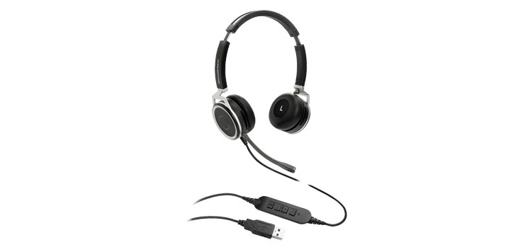 Grandstream Guv3005 HD Usb Headset Noise Canceling