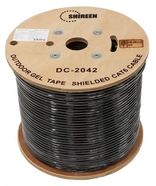 Shireen DC-2042 Outdoor Cat6 Shielded With Gel Tape 305M