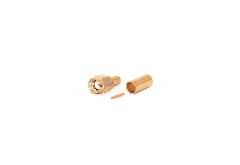 Go Wireless Sma Male Crimp Connector For LMR195/RG58