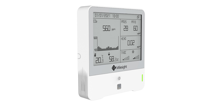 Milesight LoRaWAN 9 In 1 Indoor Ambience Monitoring IoT Sensor (O3 Version)