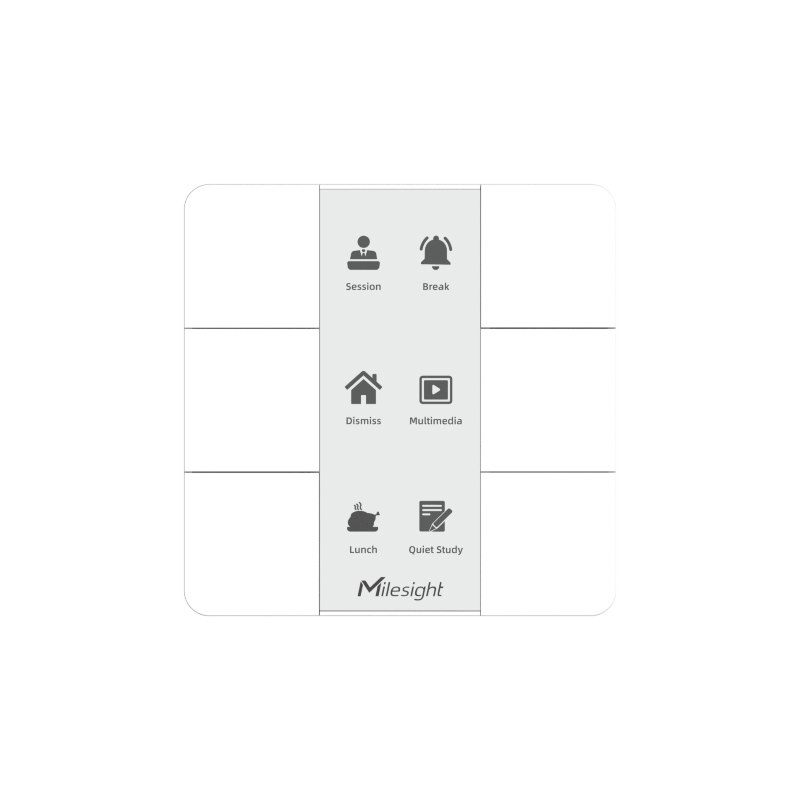Milesight LoRaWAN As923 6 Button Smart Scene Panel
