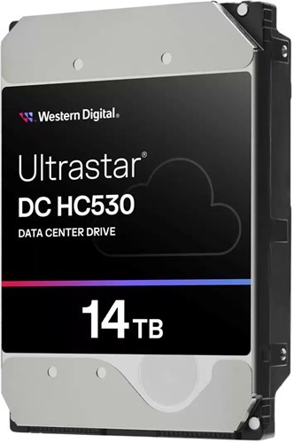 Western Digital WD Ultrastar DC HC530 Sata 3.5" 7200RPM 512MB 14TB Nas HDD