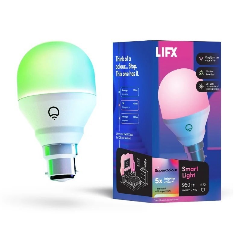 Lifx SuperColour 950 Lumens B22 Smart Light